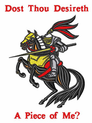 Dost Thou Embroidery Design | EmbroideryDesigns.com