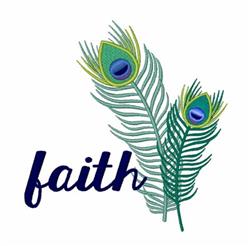 detailed bird machine digital embroidery pattern - Faith perfect for reusable tote bags