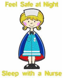 detailed safe machine embroidery pattern - Feel Safe for decorative pillow covers