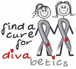 Find A Cure - 4x4 cure beginner-friendly embroidery design for reusable tote bags