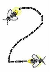 font quick stitch machine embroidery - Fireflies Font 2 perfect for Math Tools