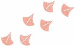quick stitch bird machine embroidery pattern - Flamingo Footprints for Outdoor Decor