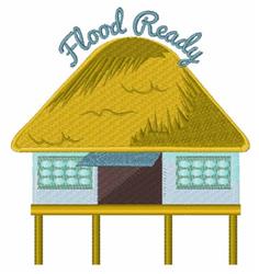Flood Ready - 5x7 ready detailed machine embroidery design for kitchen tea towels