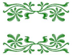 Floral Flourish Border