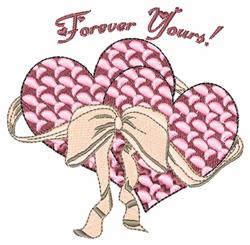 detailed valentine heart machine embroidery pattern - Forever Yours! for patchwork quilt blocks