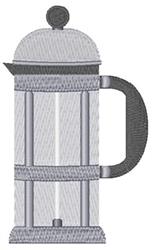 pre beginner-friendly machine embroidery - French Press perfect for Coffee Mugs