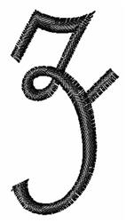 French Script z
