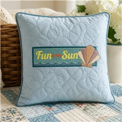 sunflower detailed machine digital embroidery - Fun Iin Sun perfect for kitchen aprons