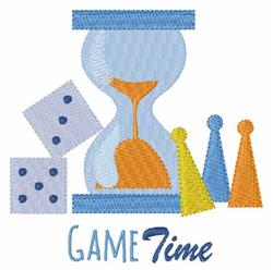time detailed machine digital embroidery - Game Time perfect for patchwork quilt blocks