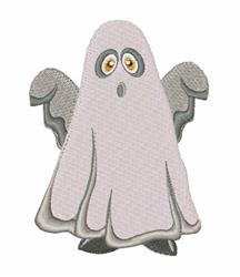 ghost detailed machine embroidery - Ghost Costume perfect for Halloween Costumes