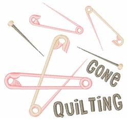 beginner-friendly quilting machine embroidery pattern - Gone Quilting for Sewing Kits
