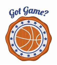 detailed star machine embroidery pattern - Got Game perfect for reusable tote bags