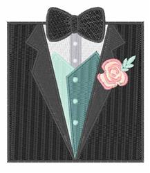 detailed groom machine embroidery pattern - Groom perfect for reusable tote bags