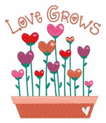 detailed valentine heart machine embroidery pattern - Growing Love for Greeting Cards