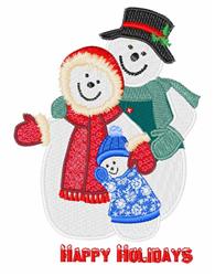 holiday detailed machine embroidery - Happy Holidays perfect for Holiday Banners
