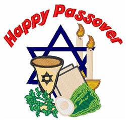 detailed star machine embroidery pattern - Happy Passover perfect for Dinner Napkins