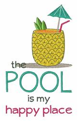 place beginner-friendly machine embroidery - Happy Place for Summer Event Merchandise
