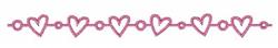 heart quick stitch machine embroidery - Heart Border perfect for patchwork quilt blocks