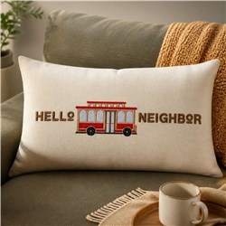 Hello Neighbor - 5x7 neighbor beginner-friendly embroidery design for Travel Journals