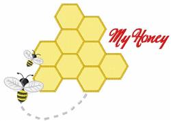 honeycomb beginner-friendly machine embroidery - Honeycomb perfect for Garden Decor