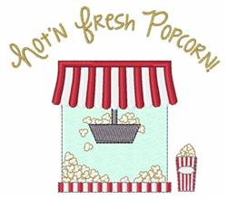 detailed fresh machine embroidery pattern - Hot & Fresh perfect for kitchen aprons