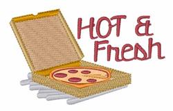 Hot & Fresh - 5x7 fresh detailed machine embroidery design perfect for kitchen aprons