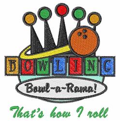 detailed roll machine embroidery pattern - How I Roll perfect for kitchen aprons