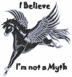 detailed believe machine embroidery pattern - I Believe perfect for reusable tote bags