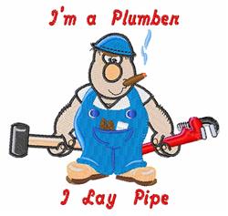 pipe detailed machine embroidery - I Lay Pipe perfect for patchwork quilt blocks