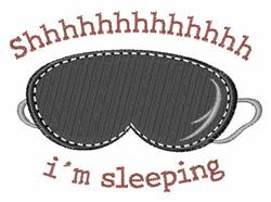 Im Sleeping - 4x4 sunflower beginner-friendly embroidery design for decorative pillow covers