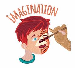 boy detailed machine digital embroidery - Imagination Boy perfect for Party Favors