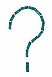quick stitch mark machine embroidery pattern - In Stitches Question Mark for kitchen aprons