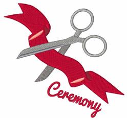 ceremony detailed machine embroidery - Inauguration Ceremony for Railroad Themed Decor