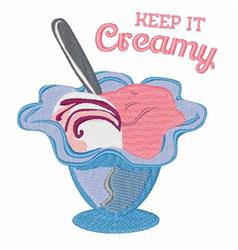 creamy detailed machine embroidery - Keep It Creamy perfect for reusable tote bags