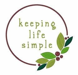 beginner-friendly leaf machine embroidery pattern - Keep Life Simple for decorative pillow covers