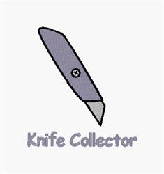 beginner-friendly collector machine embroidery pattern - Knife Collector for decorative pillow covers