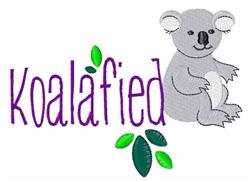 beginner-friendly bear machine embroidery pattern - Koalafied for kitchen tea towels