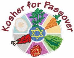 star detailed machine embroidery - Kosher For Passover perfect for Activewear
