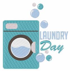 day detailed machine embroidery - Laundry Day perfect for decorative pillow covers