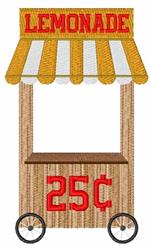 detailed 25¢ machine embroidery pattern - Lemonade 25¢ for patchwork quilt blocks