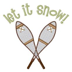 snow beginner-friendly machine embroidery - Let It Snow for patchwork quilt blocks