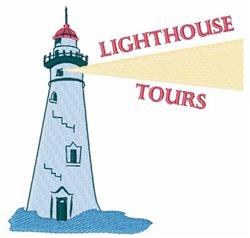 tour detailed machine embroidery - Lighthouse Tours perfect for patchwork quilt blocks