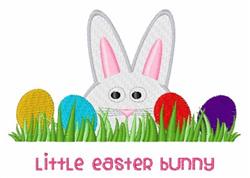 Little Easter Bunny - 5x7 bunny rabbit detailed embroidery design for Home Decor