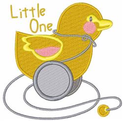 Little One - 4x4 bird detailed machine embroidery design perfect for cute baby onesies