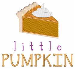 pumpkin detailed machine embroidery - Little Pumpkin perfect for Personalized Gifts