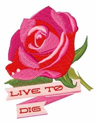 detailed rose machine embroidery pattern - Live To Dig for decorative pillow covers