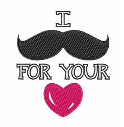 detailed heart machine embroidery pattern - Longing For Love for decorative pillow covers