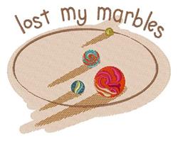 detailed marble machine embroidery pattern - Lost My Marbles for Nursery Wall Art