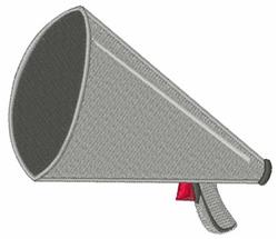 detailed loudspeaker machine embroidery pattern - Loudspeaker for Travel journals
