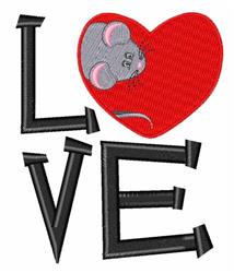detailed heart machine digital embroidery pattern - Love perfect for kitchen tea towels